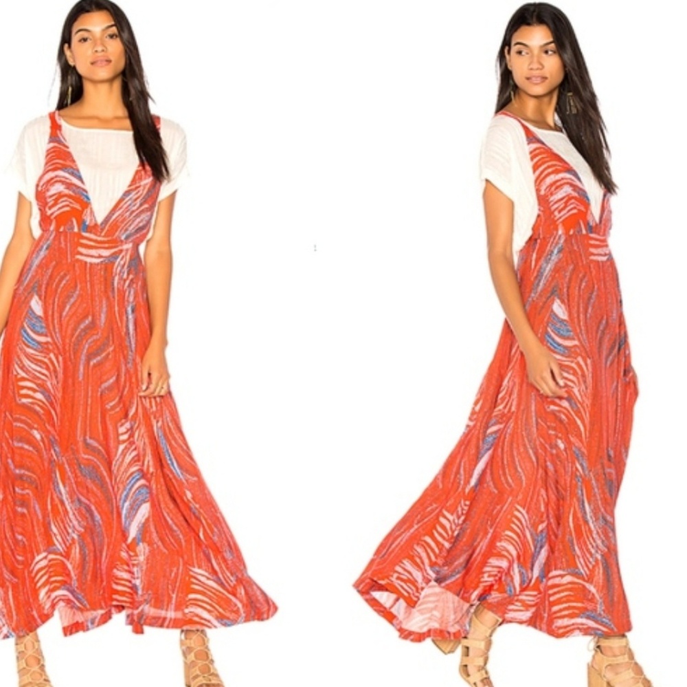 FREE PEOPLE "A Thousand Kisses" Maxi Dress